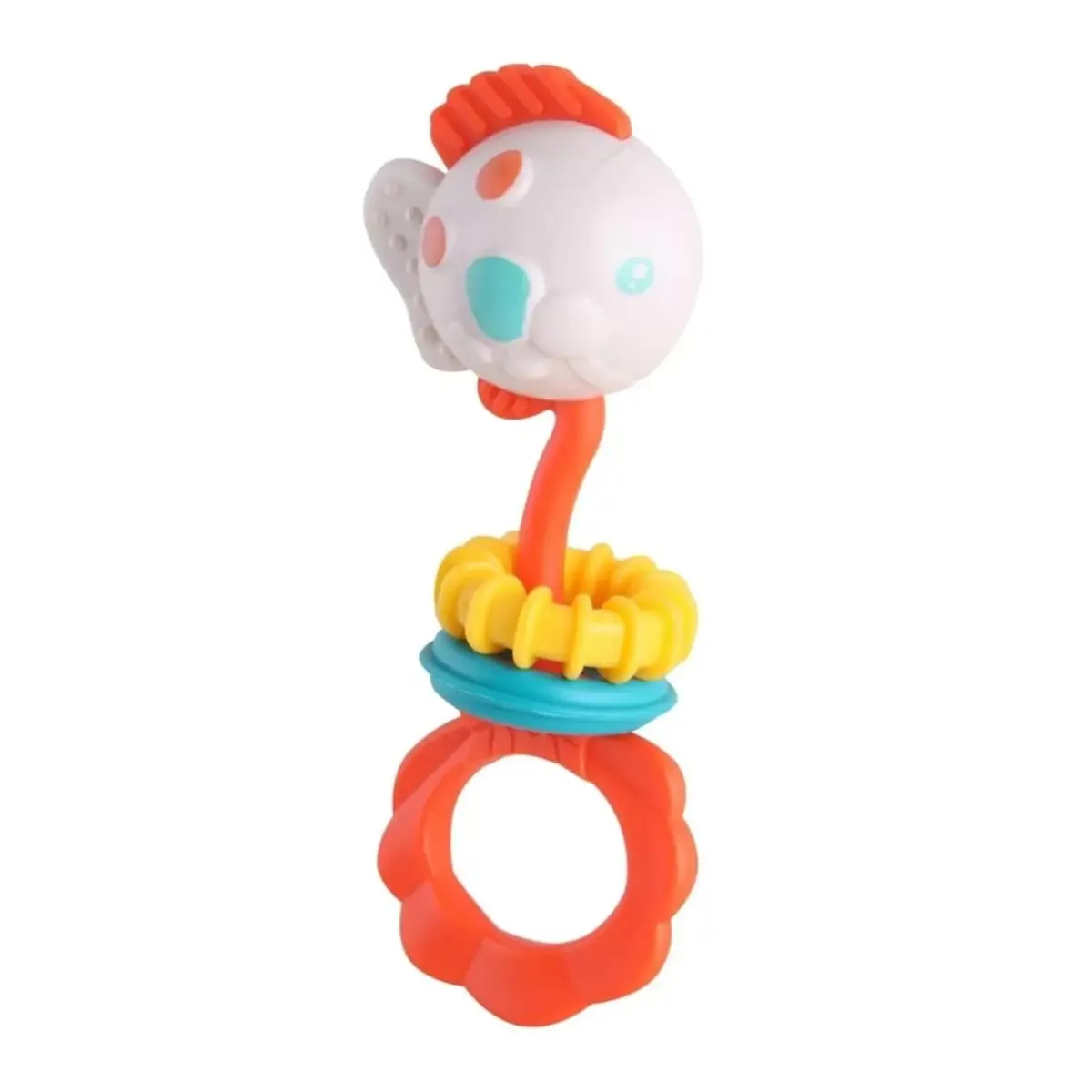 Let's Be Child Balık Diş Kaşıyıcı & Çıngırak