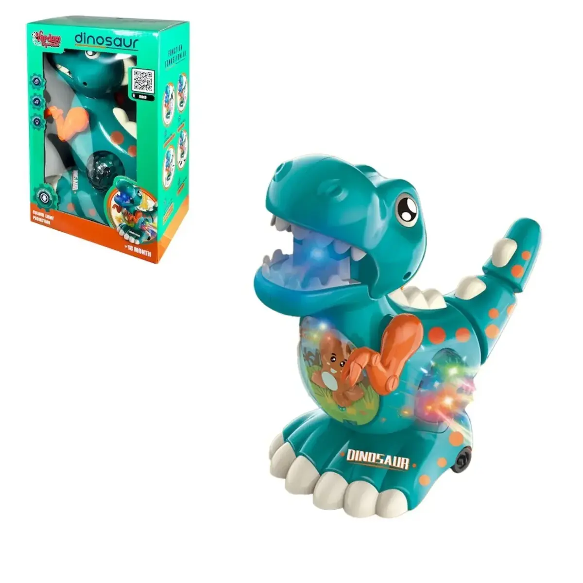 Vardem Işıklı Müzikli Hareketli Dinozor