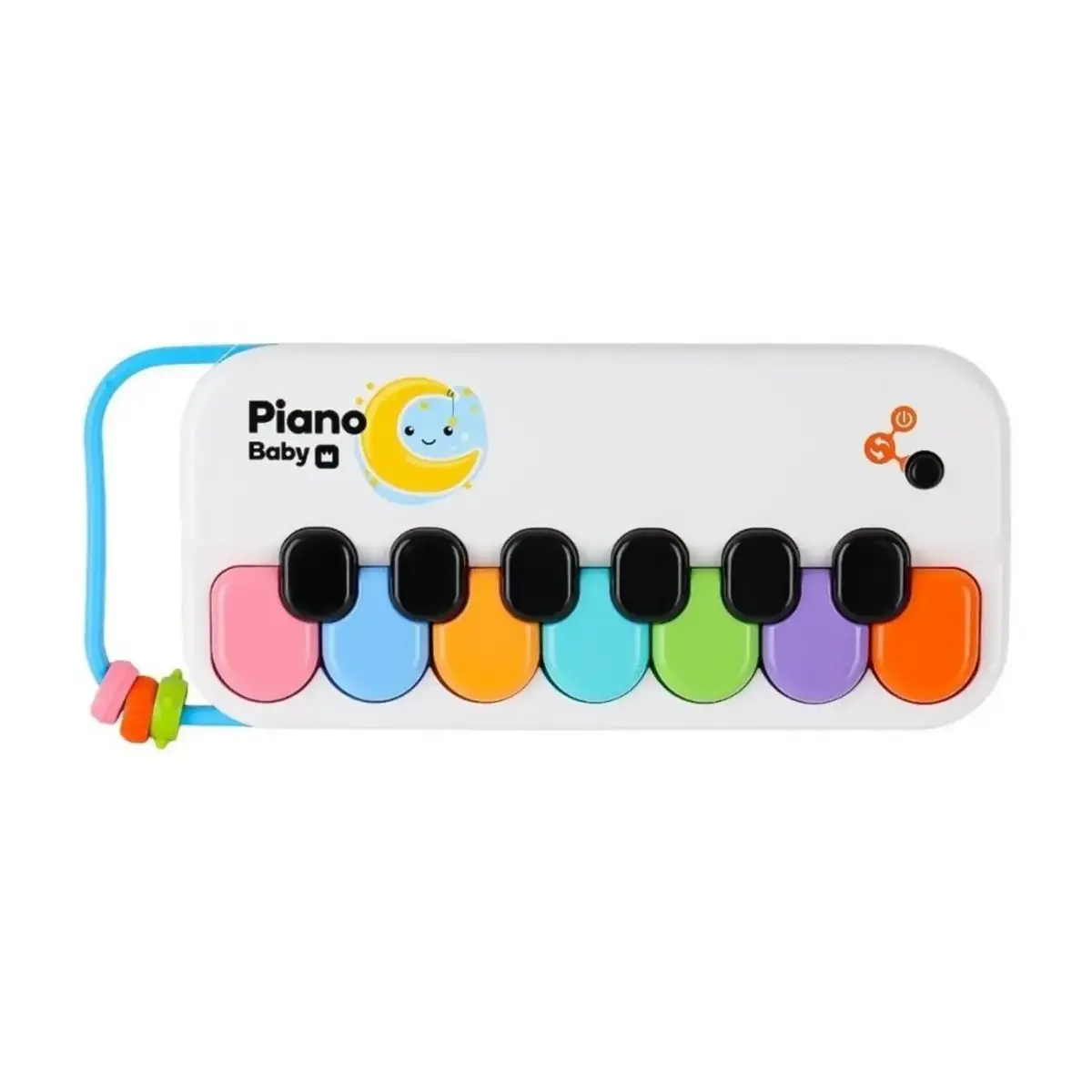 Dısplayde Renkli Beyaz Piano