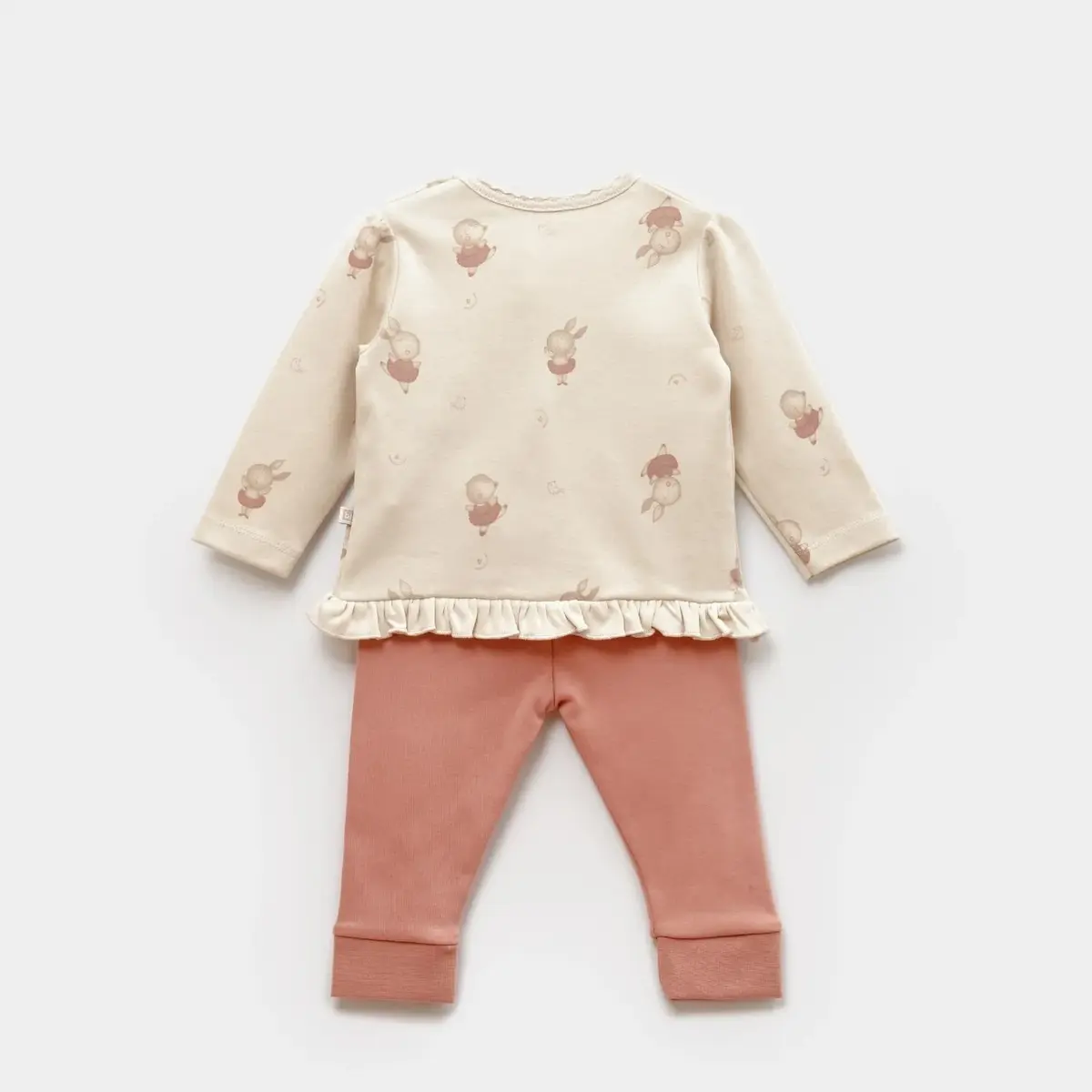 Bibaby 2li Takım Ballery Princess Bej - Gül Kurusu