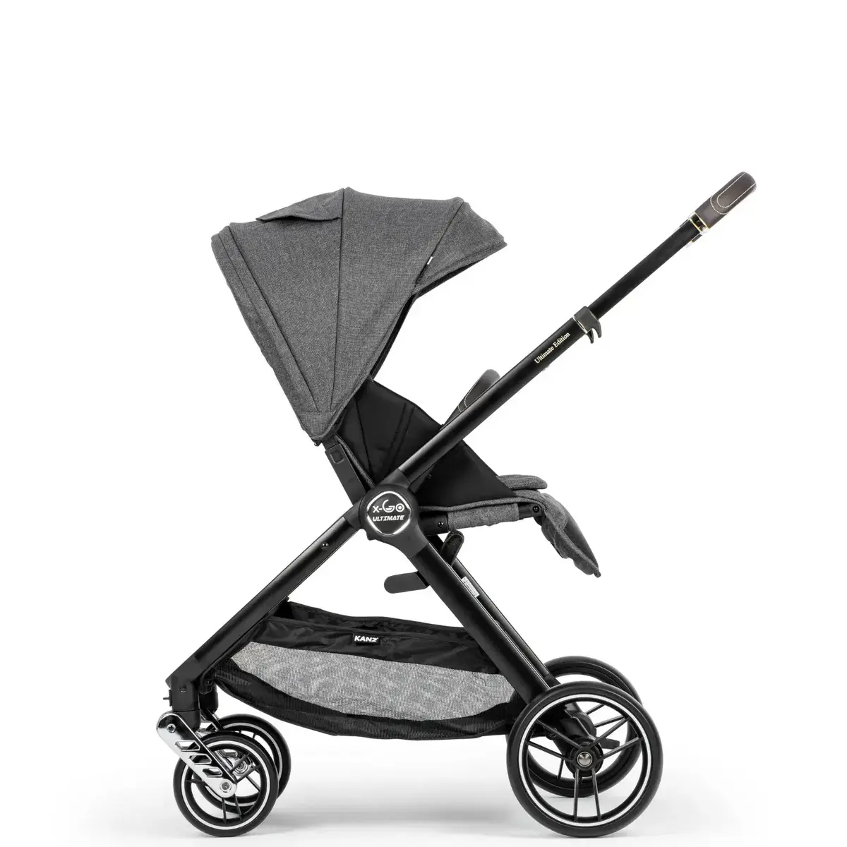 Kanz X-Go Ultimate Travel Sistem Bebek Arabası Silver Gri