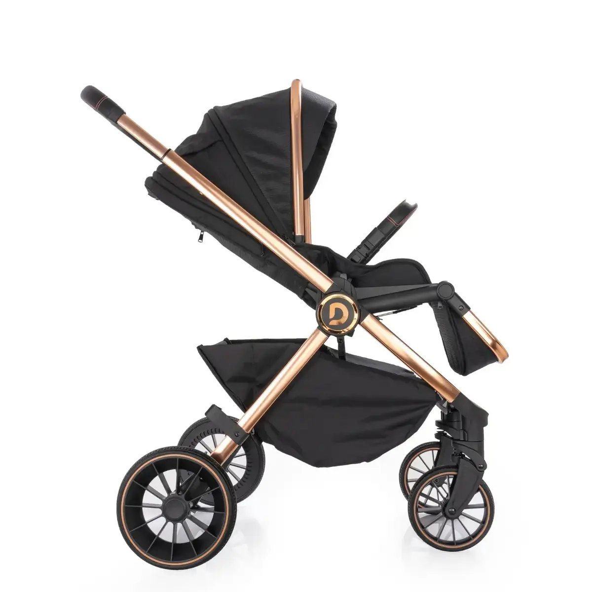 Duux Pro Max 2 Travel Sistem Bebek Arabası Black