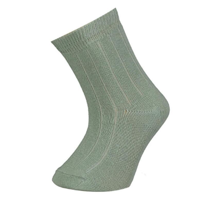 Bibaby Organik Çorap Soket Simple Yeşil