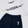U.S. Polo 2li Takım T-Shirt Krem