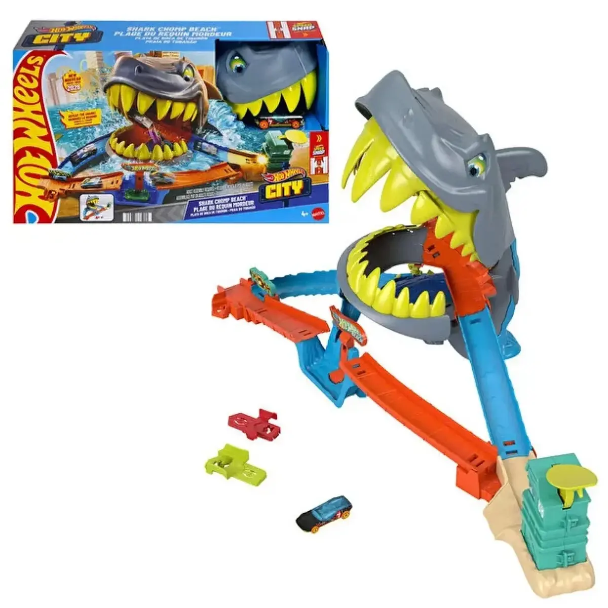 Hot Wheels City Köpekbalığı Sahil Savaşı Oyun Seti