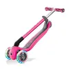 Globber Go Up Deluxe Işıklı Scooter Pembe