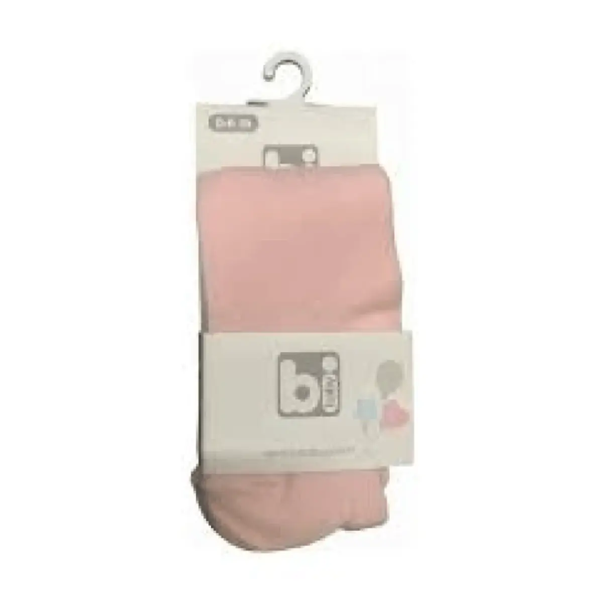 Bibaby Çorap Külotlu Klasik Düz Pembe