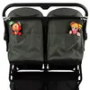Kraft Duplo İkiz Bebek Arabası Black