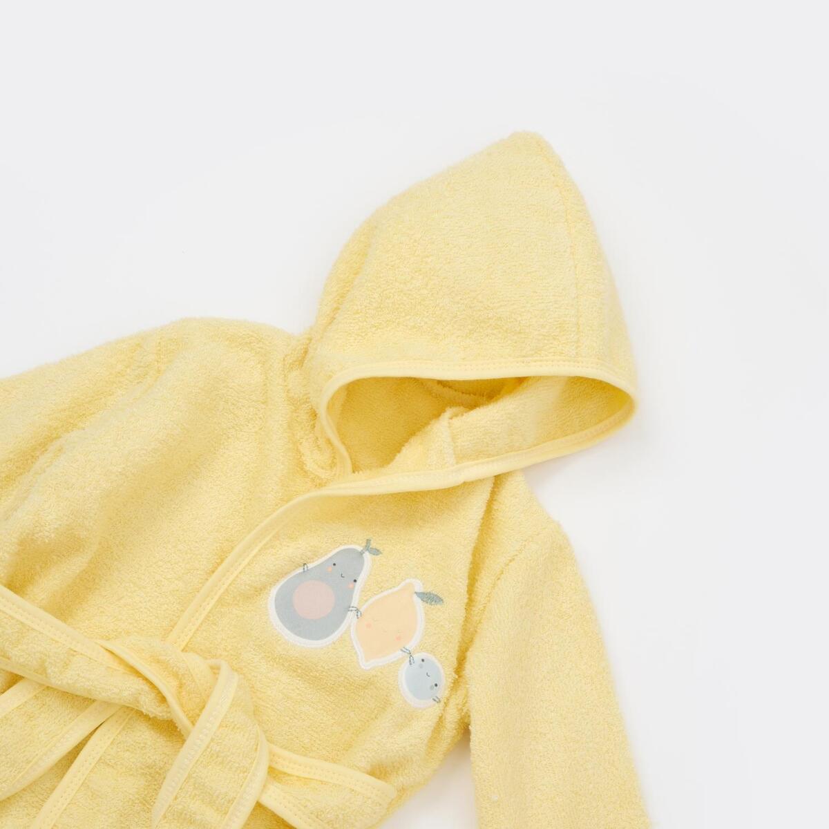 Bibaby Bornoz Takımı Fruit Friends Sarı