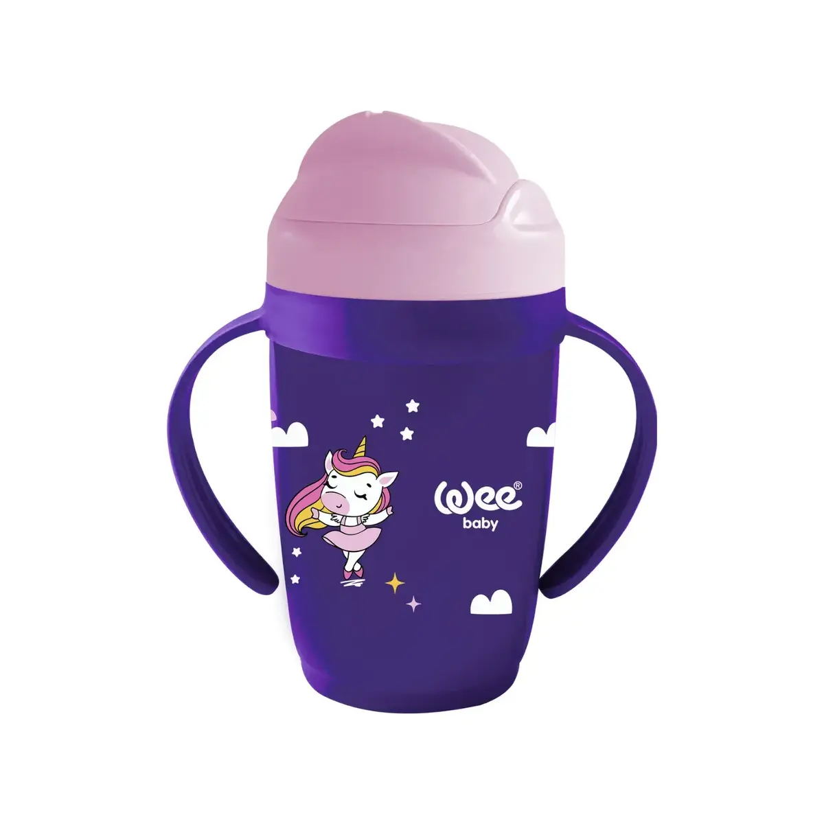 Wee Baby Friends Kulplu Pipetli Bardak 265 ml