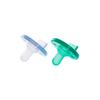 OiOi Silikon Emzik 2li 0+ Ay Aqua Green- Mineral Blue