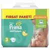 Prima Aktif Bebek Bezi 3 Beden Midi 4-9 Kg 78li Fırsat Paketi