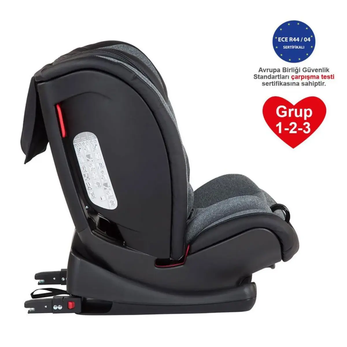 Kraft Safety Fix Oto Koltuğu 9-36 Kg Kahverengi