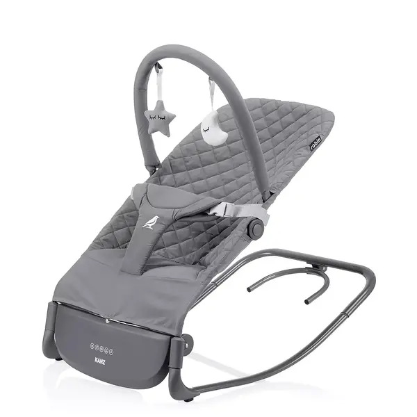 Kanz Robin Elektrikli Pilli Ana Kucağı Cool Grey