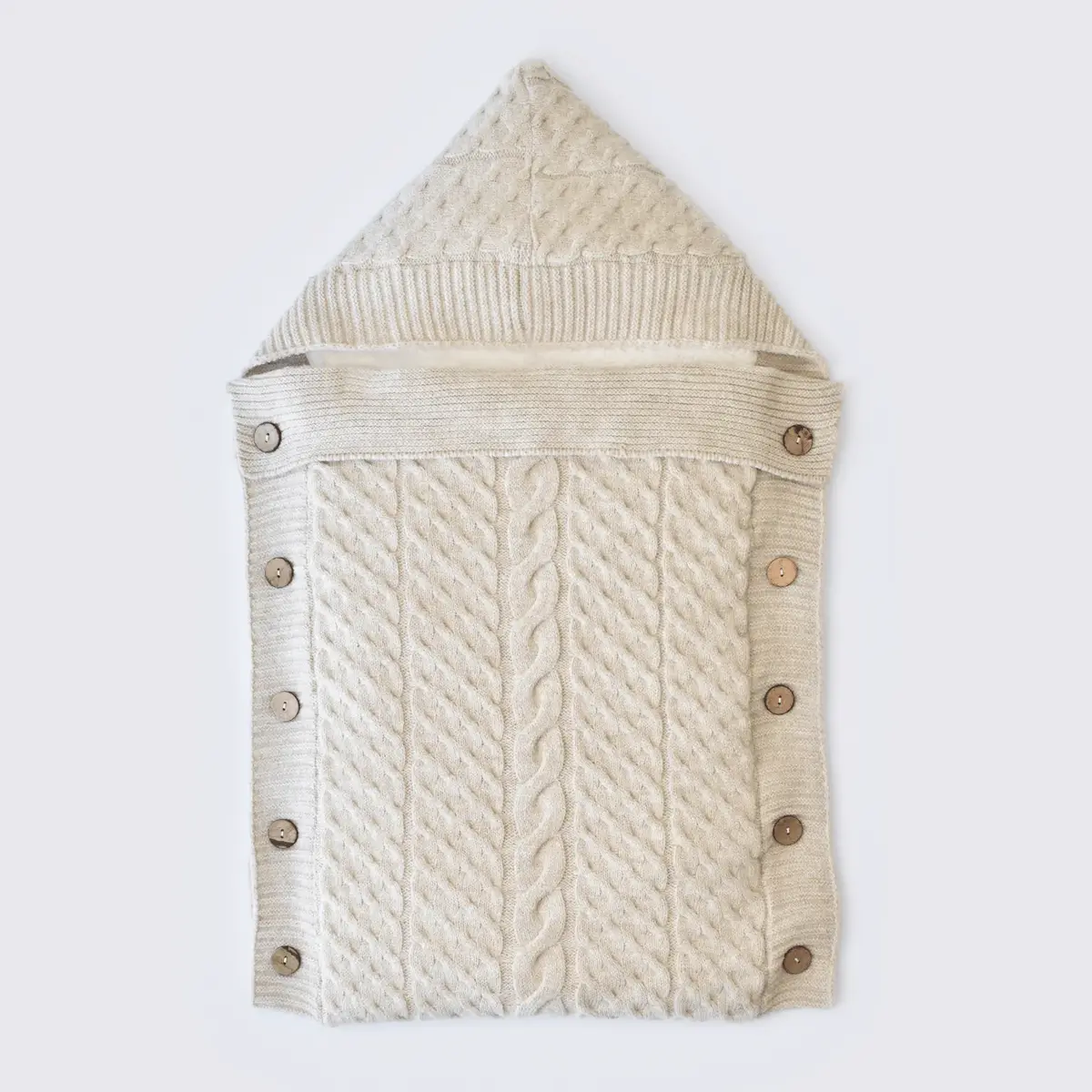 Bibaby Kundak Zincir Triko Bej Bibaby Kundak Zincir Triko Bej