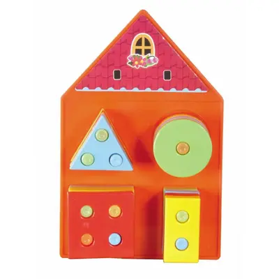 Furkan Toys Kutulu Geometrik Ev