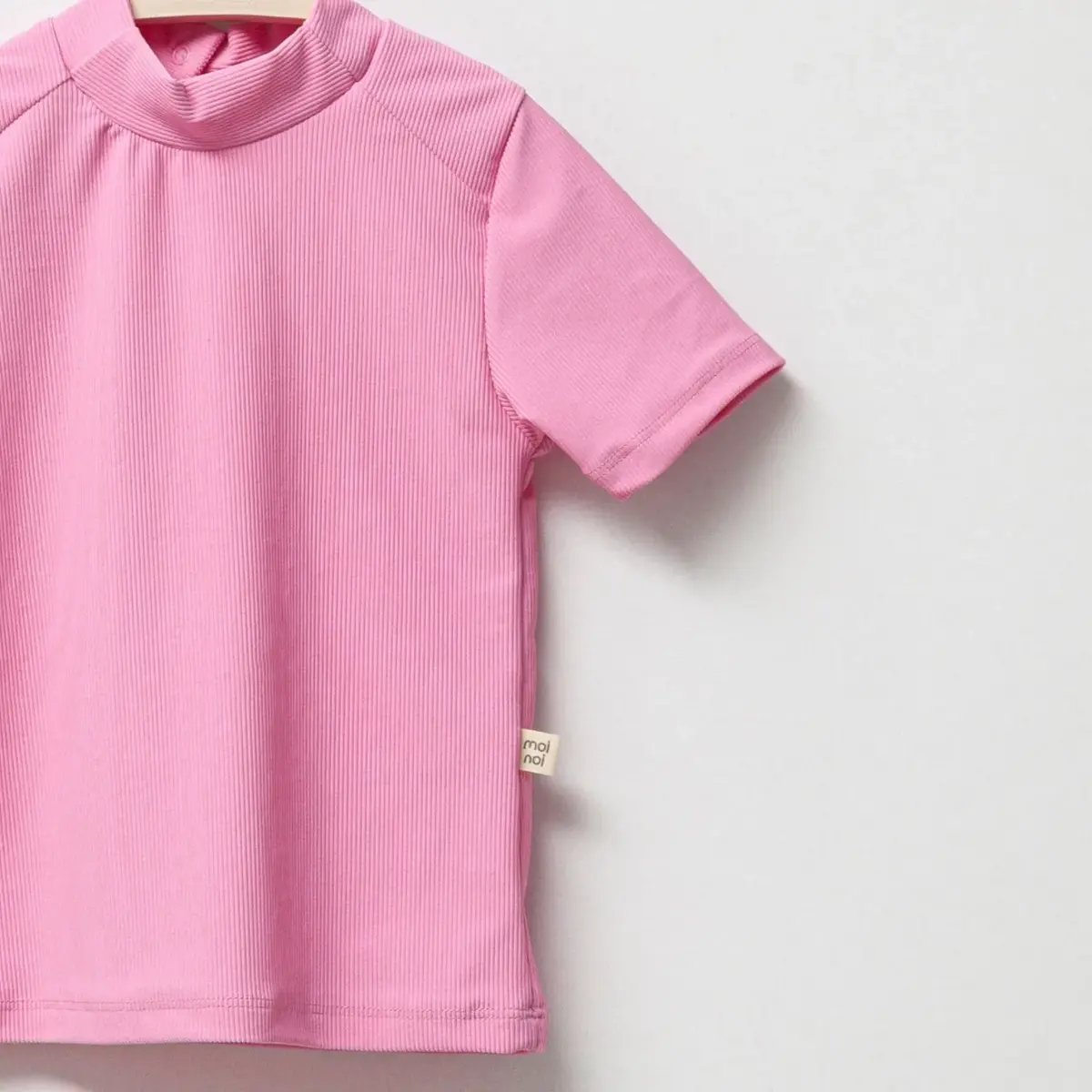 Moi Noi T-Shirt Mayo Çizgili Pembe