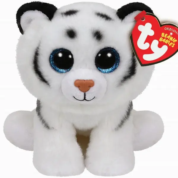 Ty Peluş Kaplan Tundra Beyaz 15 cm
