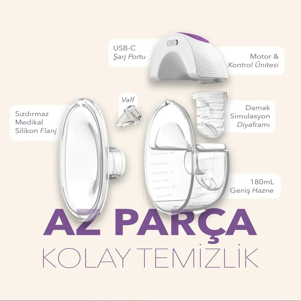Mochi Giyilebilir Göğüs Pompası
