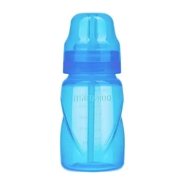 Mamajoo Akıtmaz Pipetli Bardak 270 ml Mavi