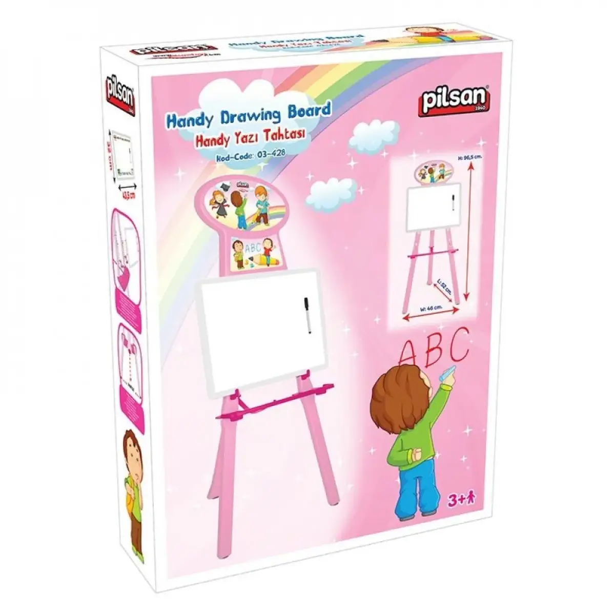 Pilsan Handy Yazı Tahtası Pembe