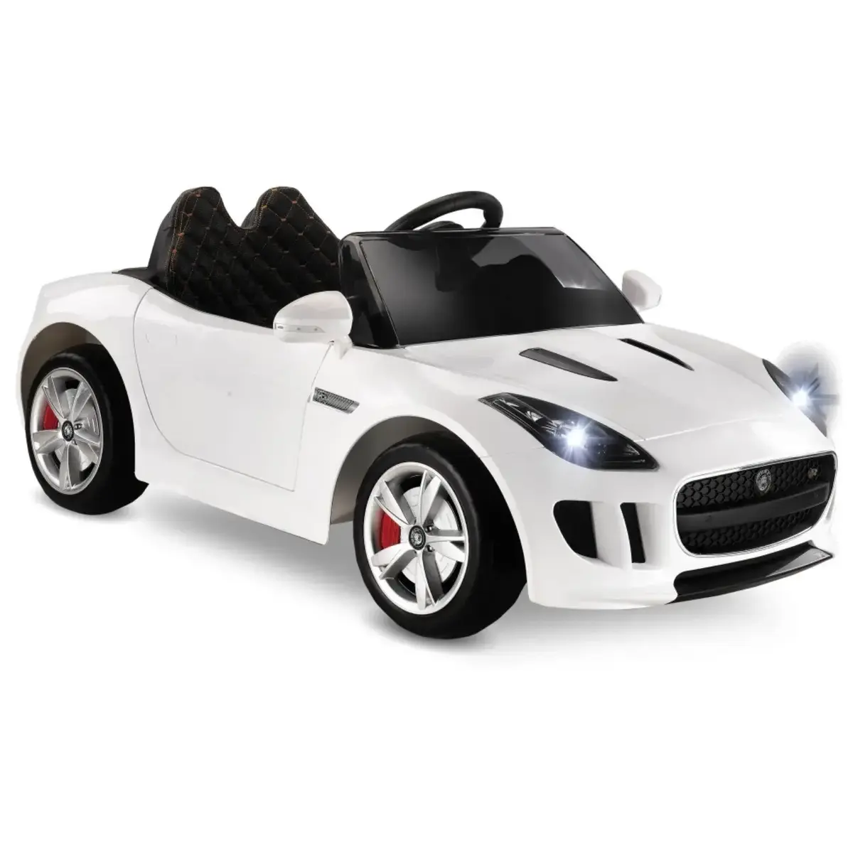 Babyhope Cougar Akülü Araba 12V Beyaz