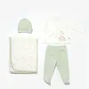 Bibaby Organik Zıbın Takımı Battaniyeli Tüllü Tiny Birds 
