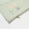 Bibaby Organik Yelek Tiny Birds Ekru - Yeşil