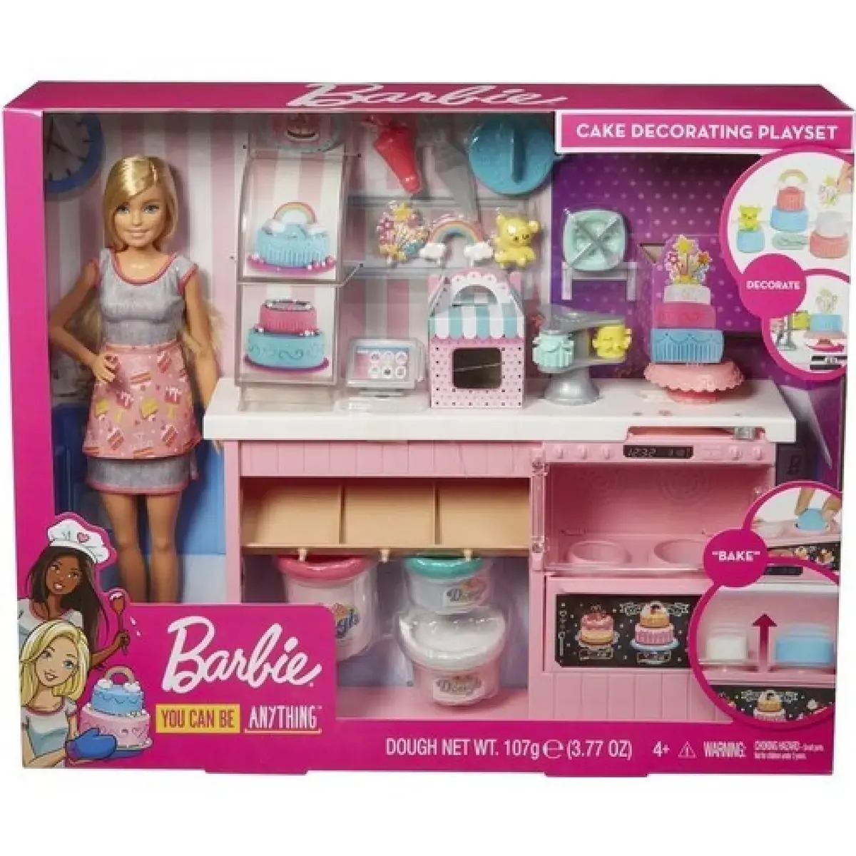 Barbie'nin Pasta Dükkanı Oyun Seti