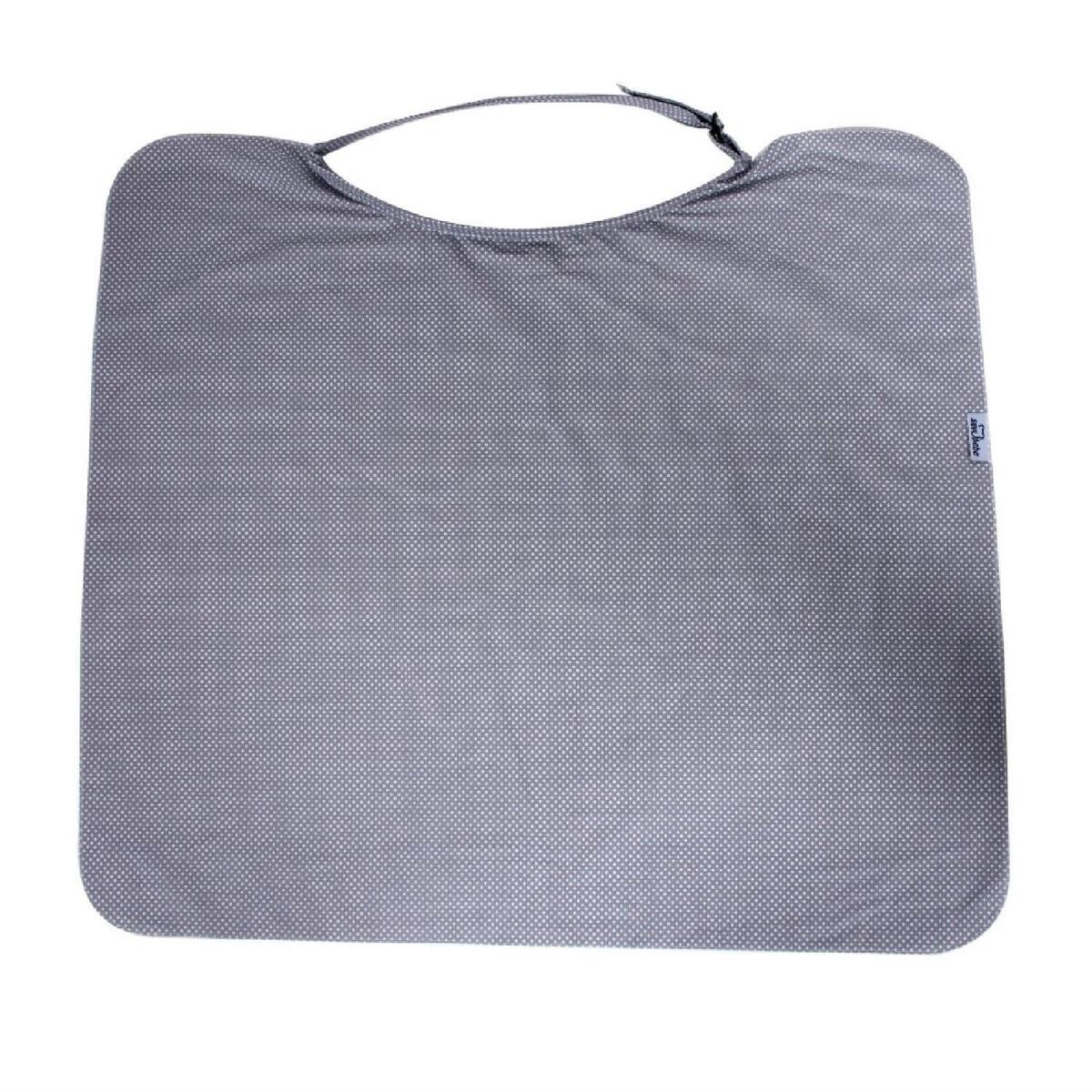 Sevi Bebe Tokalı Emzirme Örtüsü Gri Puantiye Sevi Bebe Tokalı Emzirme Örtüsü Gri Puantiye