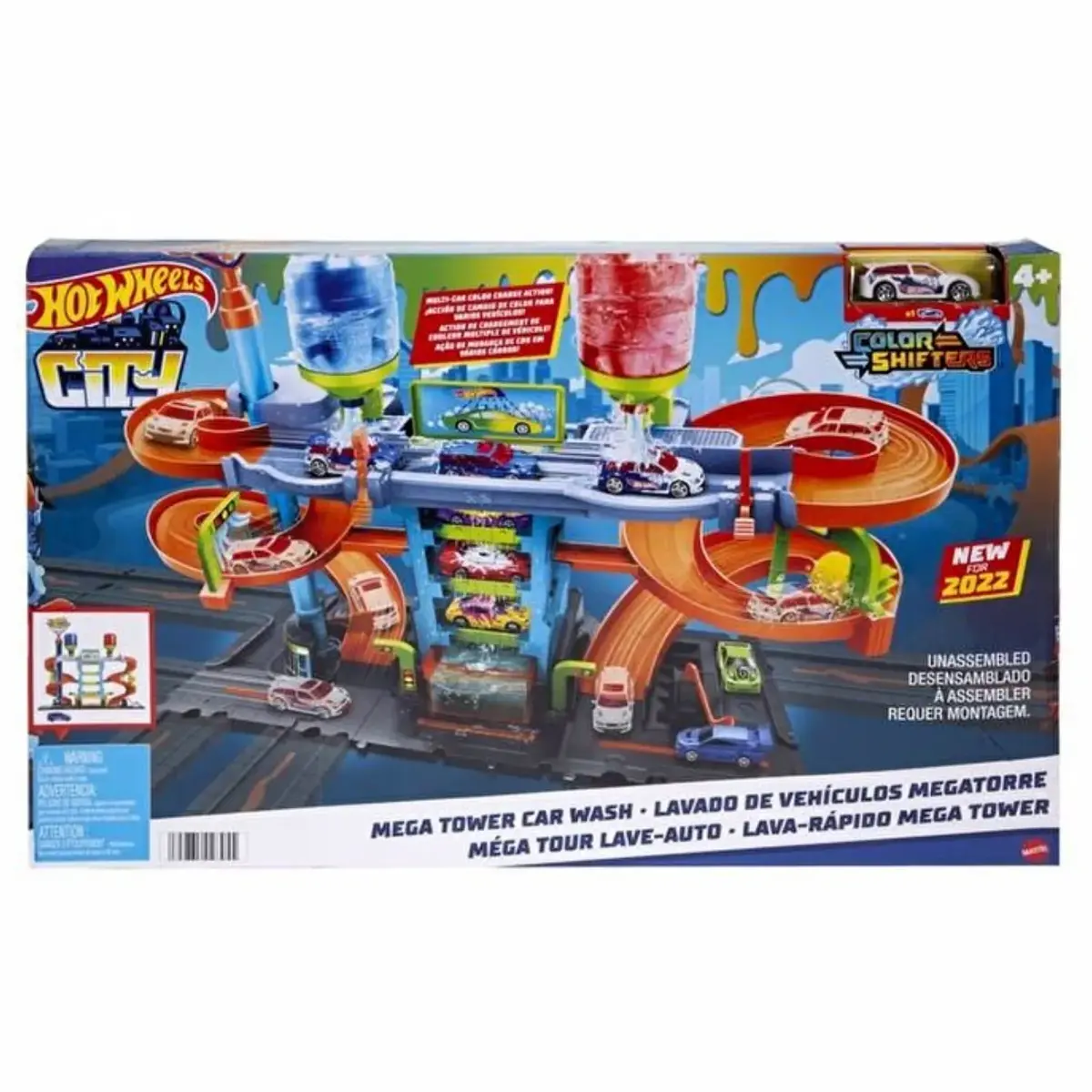 Hot Wheels Mega Araba Yıkama Kulesi