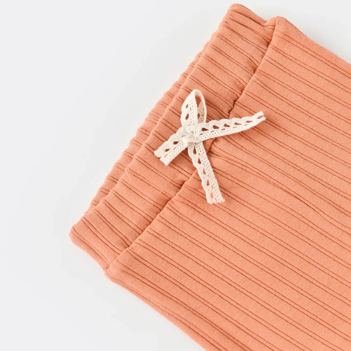 Bibaby Organik 2li Takım Şortlu Summer Fruit Light Cream - Caramel