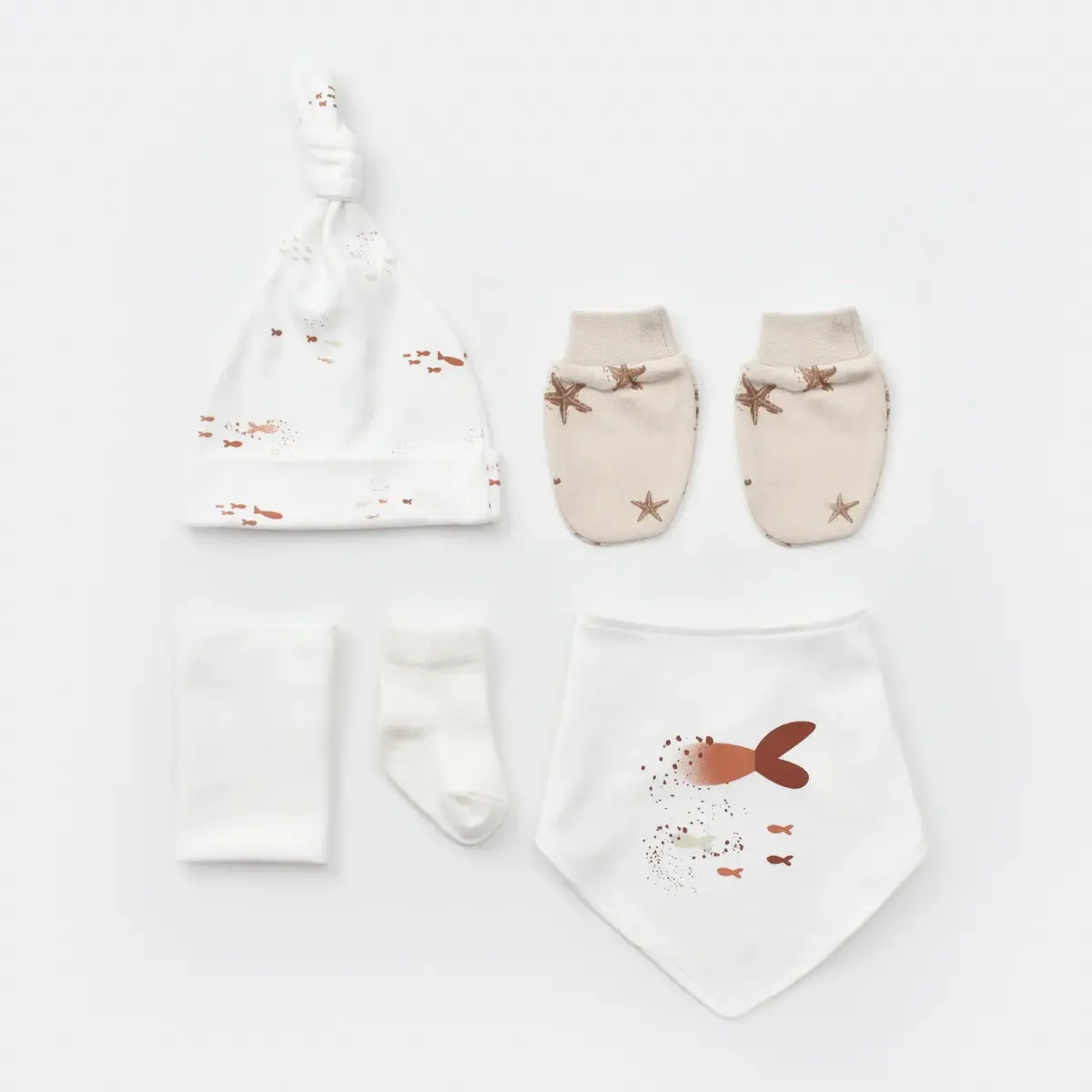 Bibaby Organik Hastane Çıkışı 10lu Magic Starfish Latte