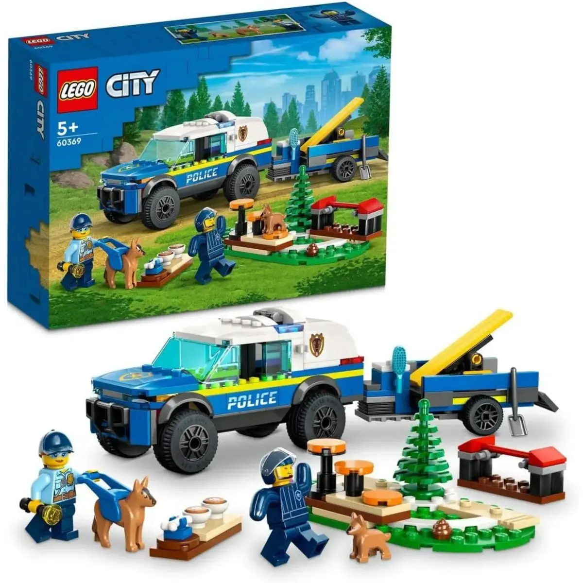 LEGO City Mobil Polis Köpeği Eğitimi 60369