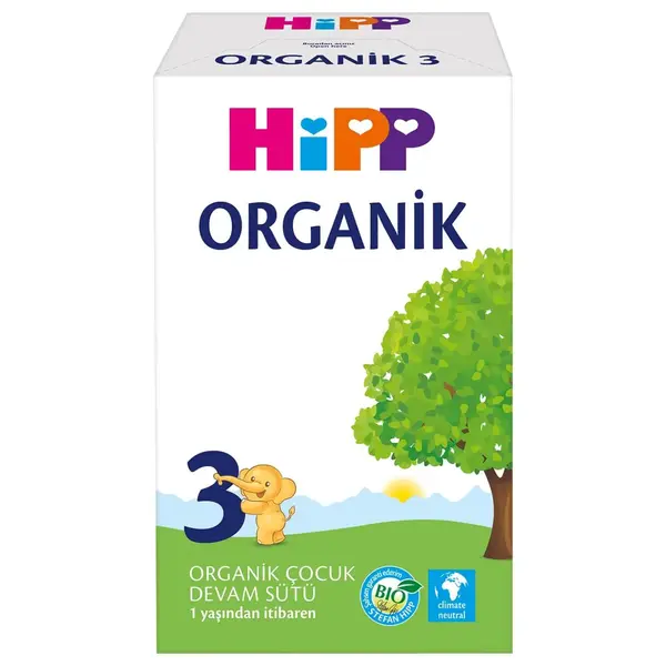 Hipp 3 Organik Devam Sütü 600 gr