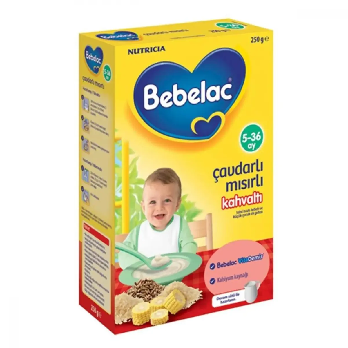 Bebelac Çavdarlı Mısırlı Kaşık Maması 250 gr