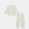 Ella Bonna Pijama Takımı Ekose
