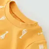 Bibaby Pijama Takımı Happy Graffe Hardal