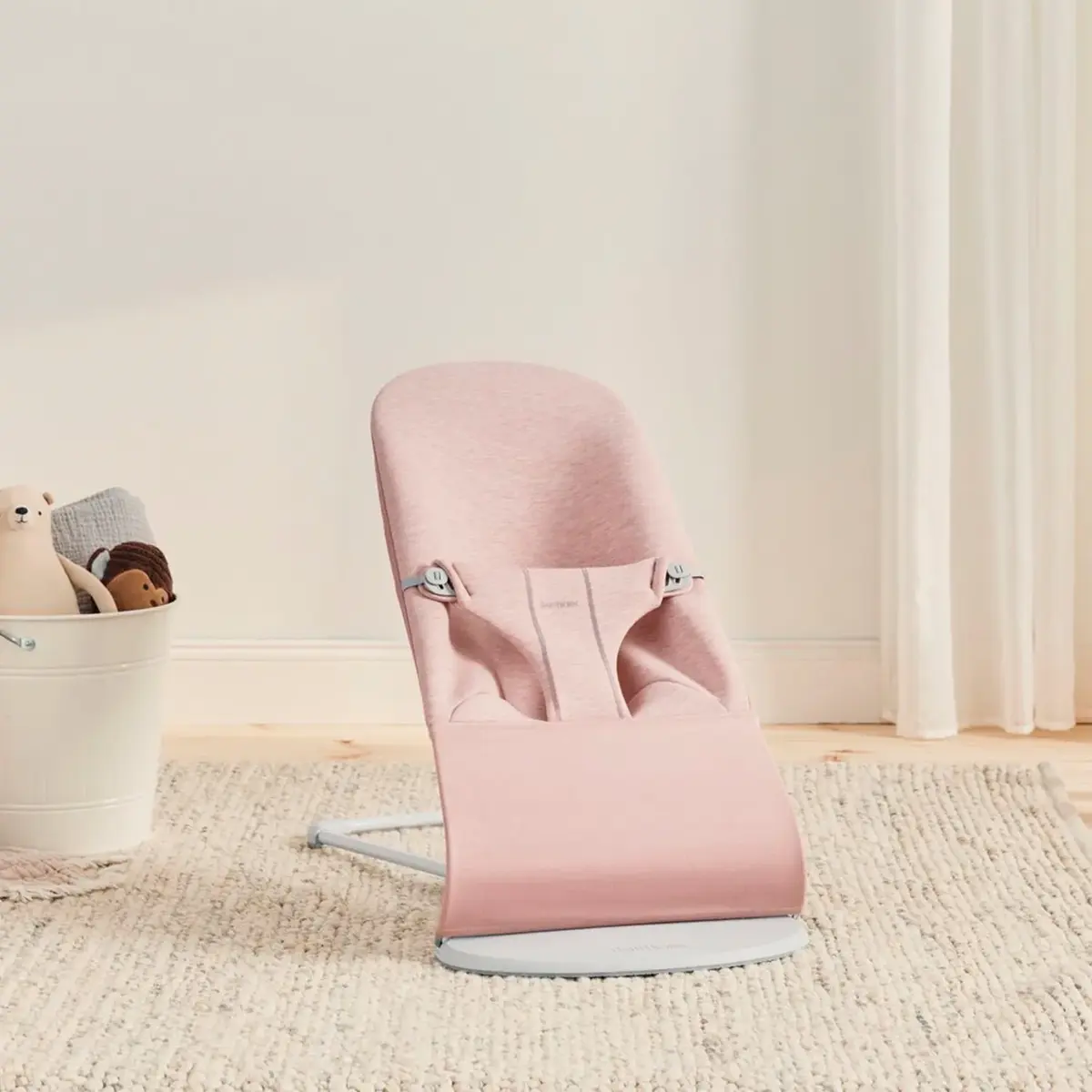 Babybjörn Bliss Ana Kucağı Cotton 3D Jersey Light Pink