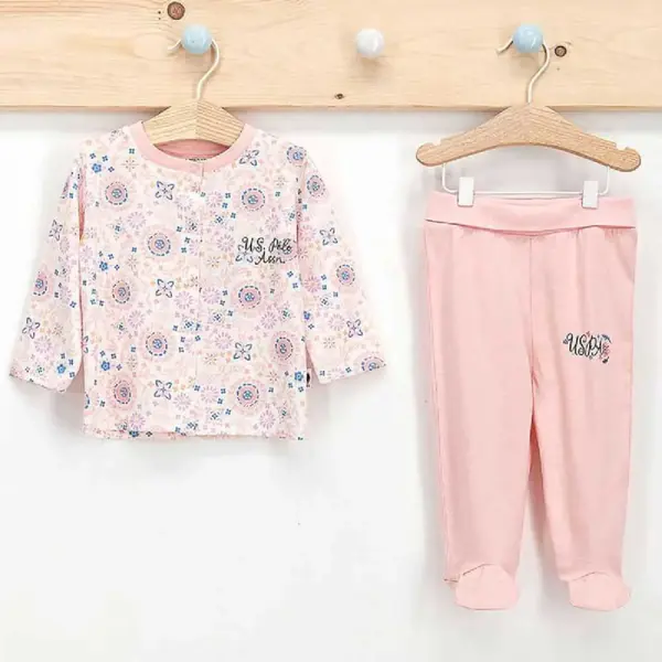 U.S. Polo 2li Takım Toz Somon