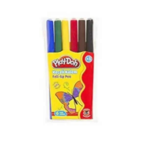 Play-Doh Keçeli Kalem 6 Renk