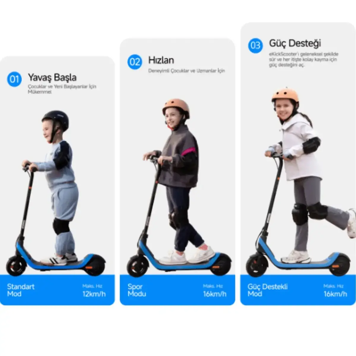 SEGWAY Ninebot C2 Lite Elektrikli Çocuk Scooter