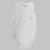 Bibaby Organik Atlet Body Basic Beyaz