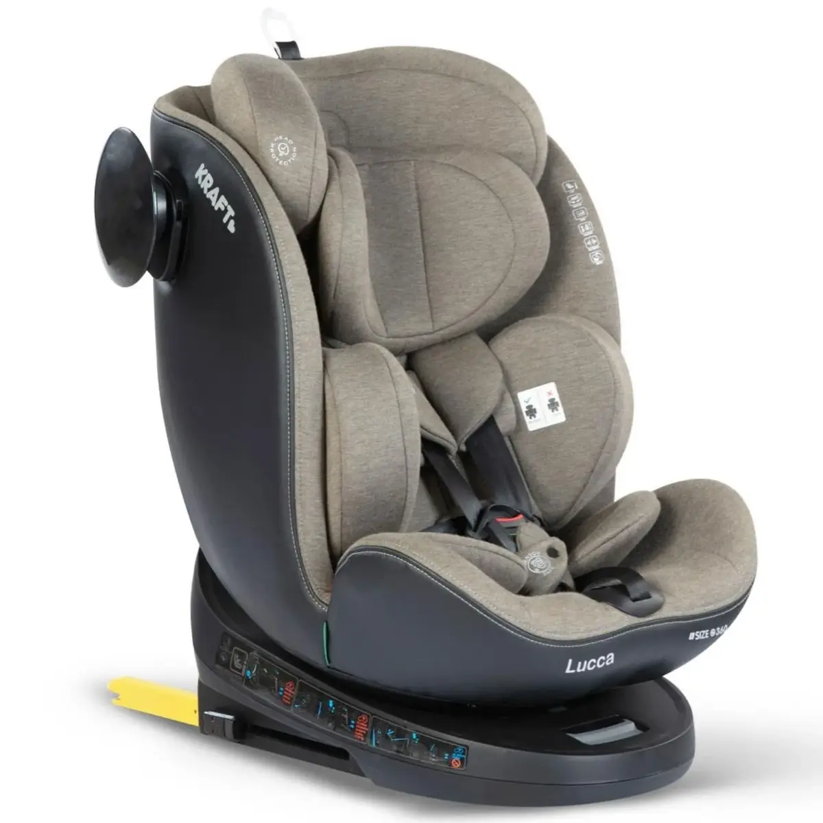 Kraft Lucca I-Size Oto Koltuğu 0-36 Kg Green Kraft Lucca I-Size Oto Koltuğu 0-36 Kg Green