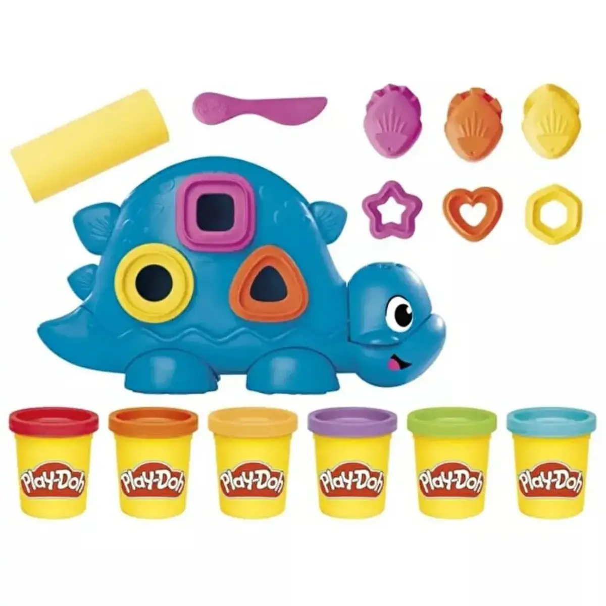 Play-Doh Shapes And Colors Dıno