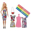 Barbie ve Crayola Renkli Kıyafetler