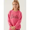 Barbie Sweatshirt Açık Fuşya