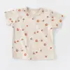 Bibaby Organik Salopet Tulum Summer Fruit Light Cream - Caramel