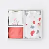 Bibaby Organik Zıbın Takımı Wild Flowers Prematüre Coral