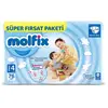 Molfix Bebek Bezi 4 Beden Maxi 7-14 Kg 76lı Süper Fırsat Paketi